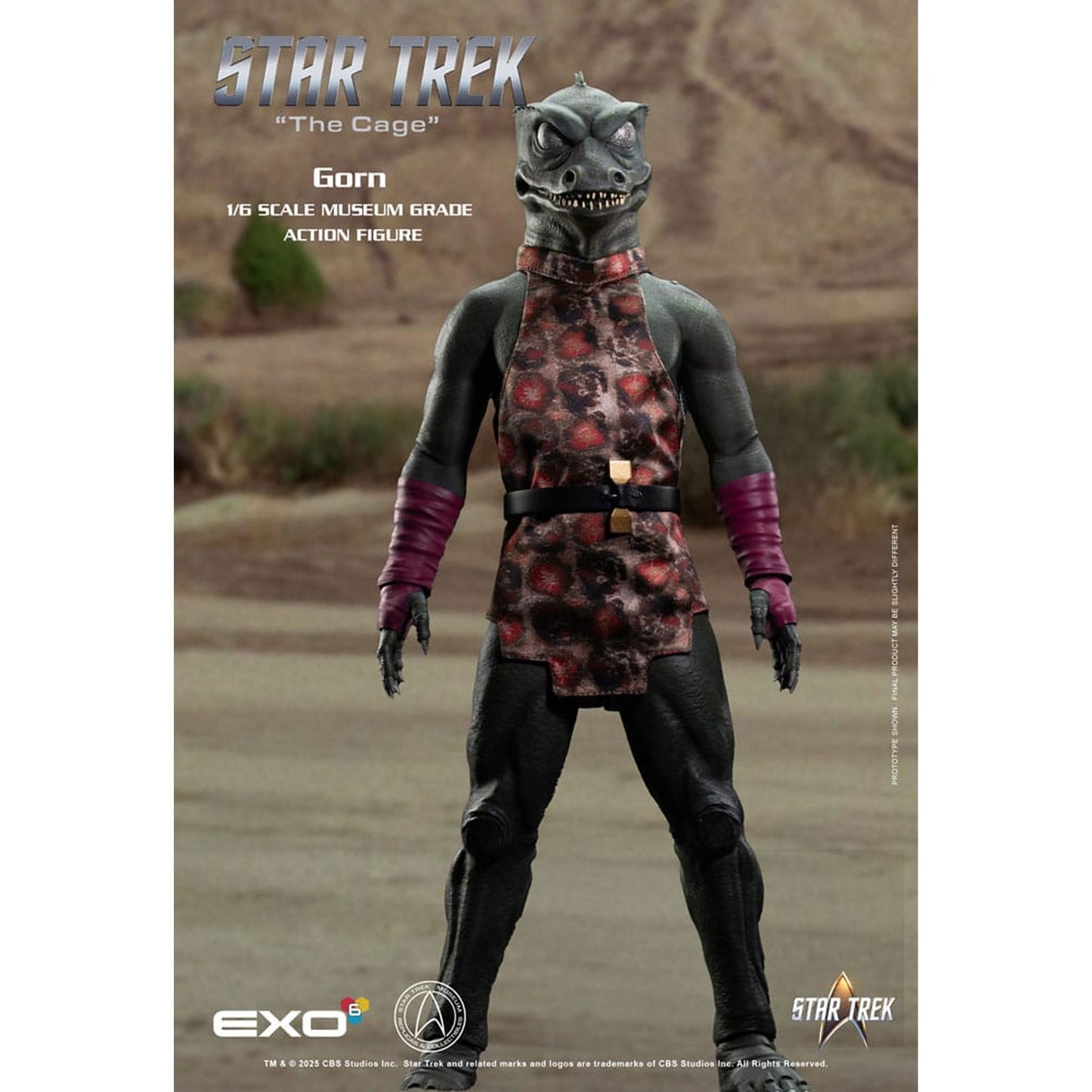 Star Trek: The Original Series Action Figure 1/6 Gorn