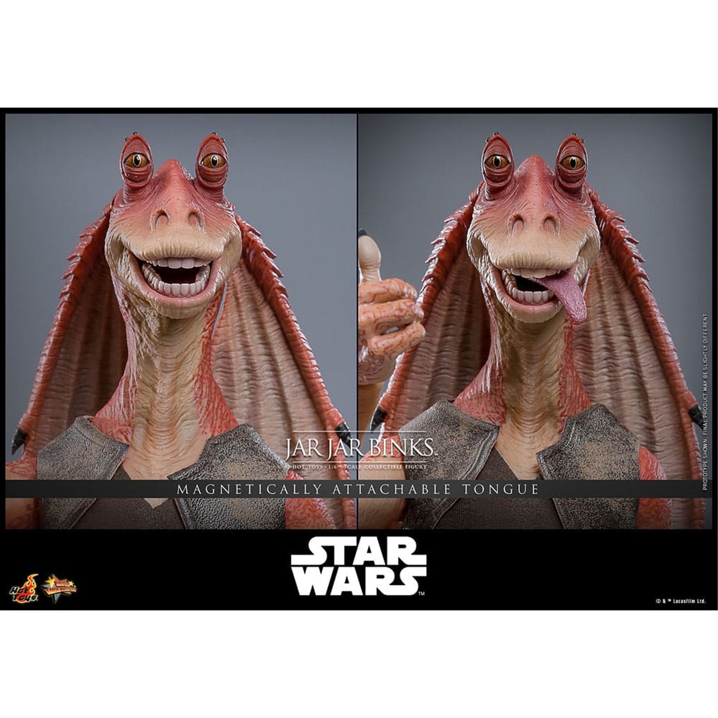 Star Wars Action Figure 1/6 Jar Jar Binks