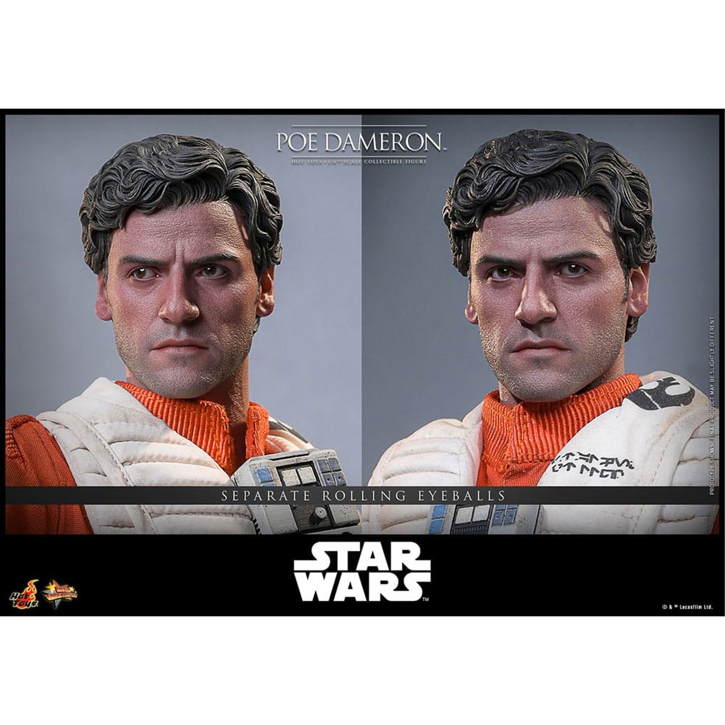 Star Wars Action Figure 1/6 Poe Dameron