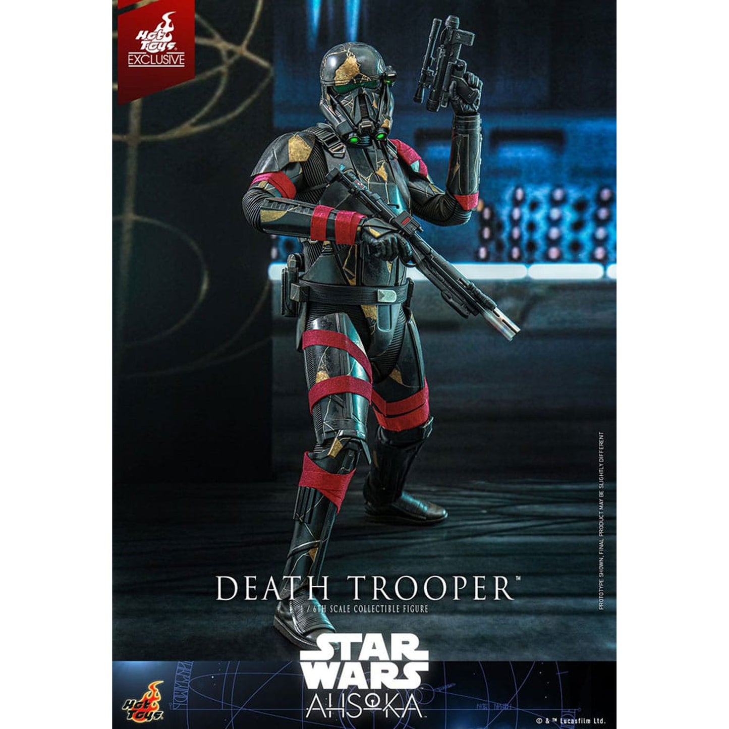 Star Wars: Ahsoka Television Masterpiece Action Figure 1/6 Death Trooper Hot Toys Exclusive