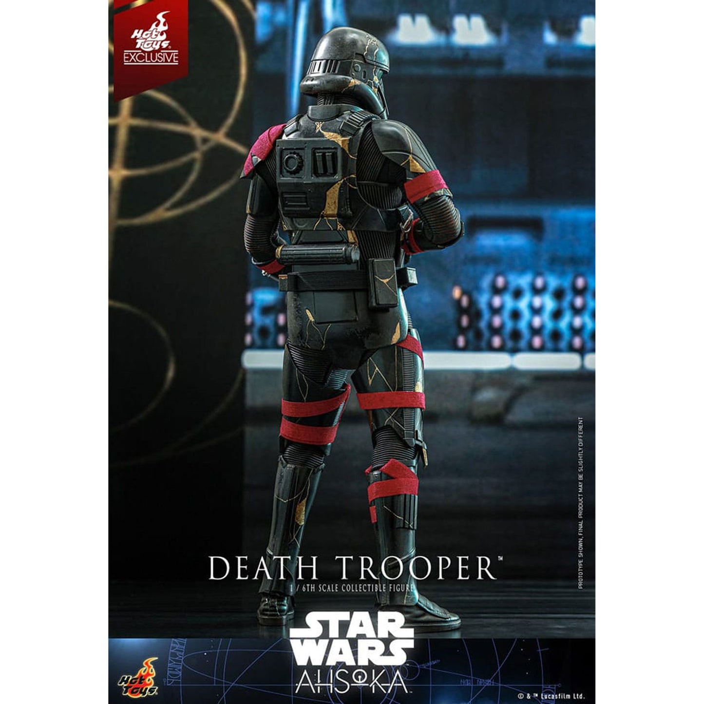 Star Wars: Ahsoka Television Masterpiece Action Figure 1/6 Death Trooper Hot Toys Exclusive
