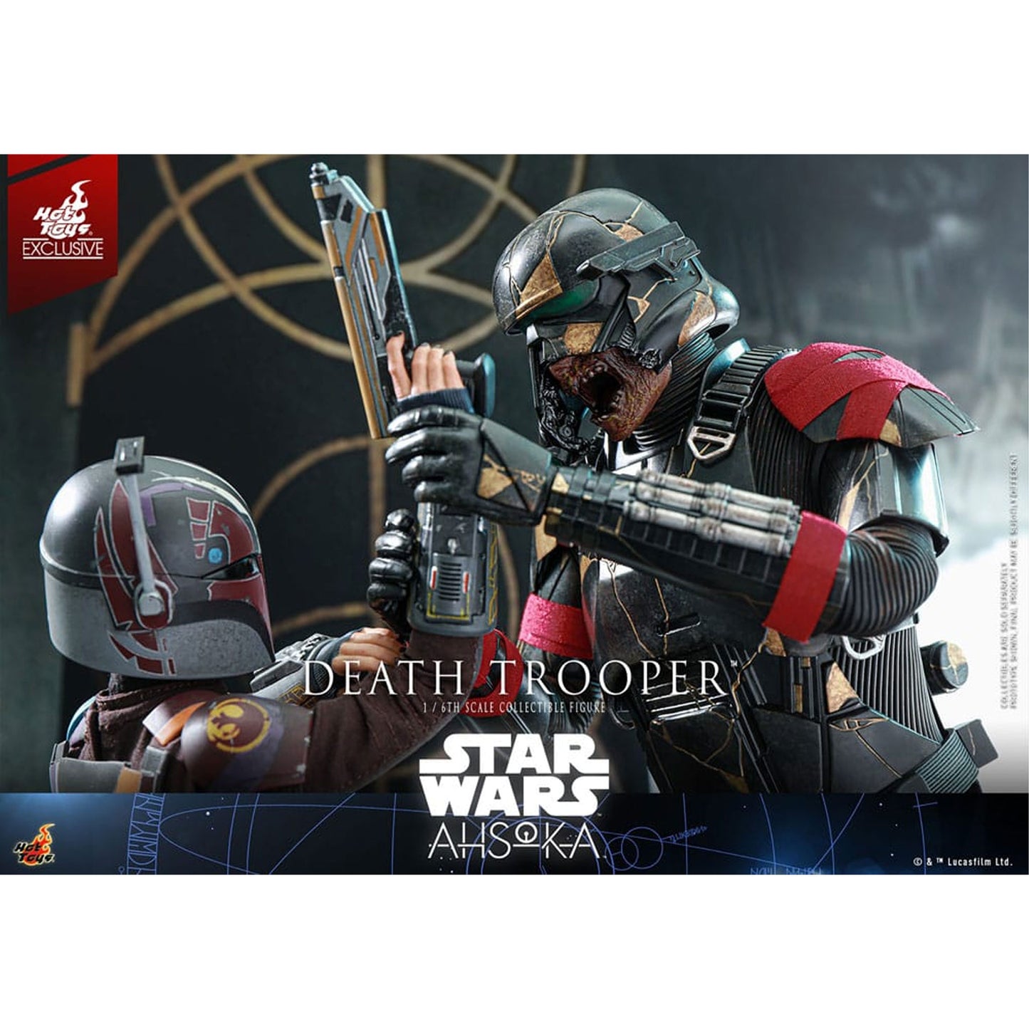 Star Wars: Ahsoka Television Masterpiece Action Figure 1/6 Death Trooper Hot Toys Exclusive