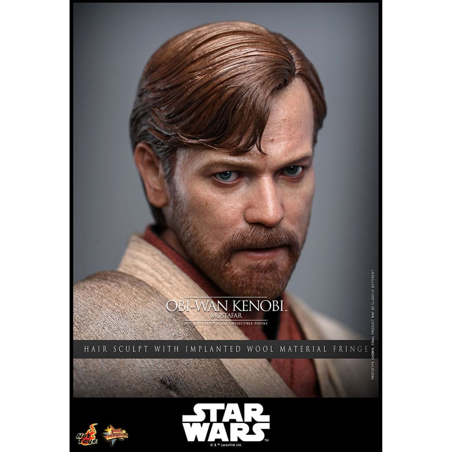 Star Wars: Episode III - Revenge of the Sith Movie Masterpiece 1/6 Obi-Wan Kenobi (Mustafar) -Action Figure