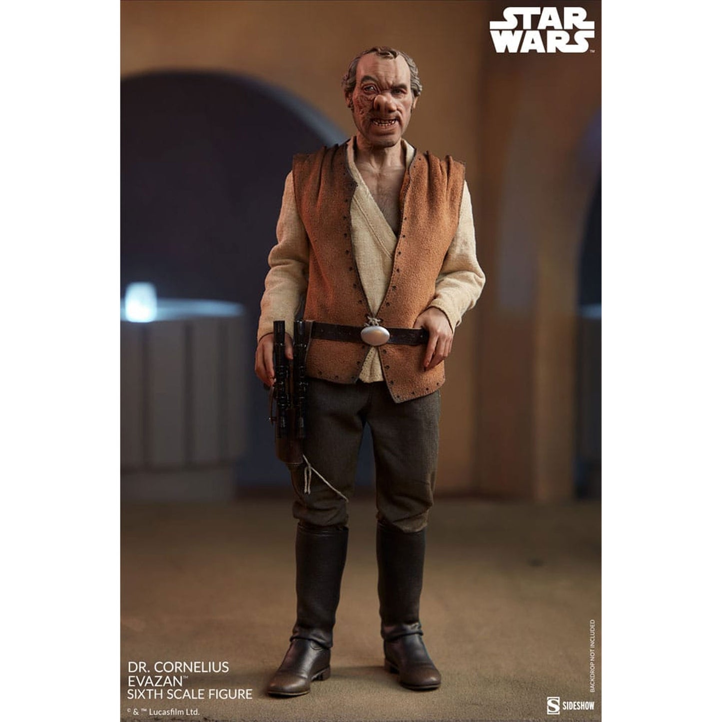 Star Wars Episode IV Scum & Villainy 1/6 Doctor Cornelius Evazan