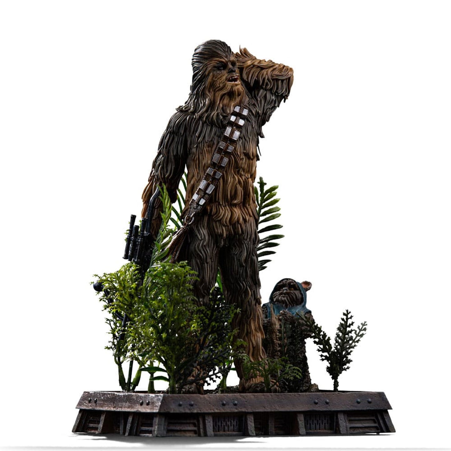 Star Wars Episode VI Art Scale Statue 1/10 Chewbacca and Tokkat -Figuuri