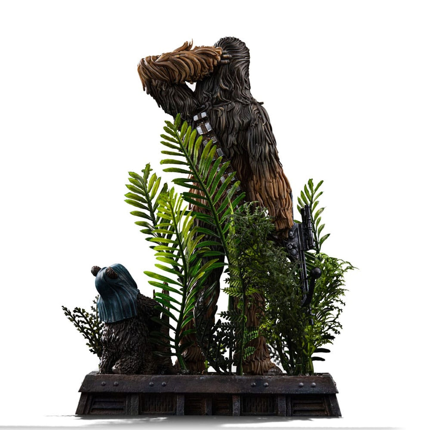 Star Wars Episode VI Art Scale Statue 1/10 Chewbacca and Tokkat -Figuuri