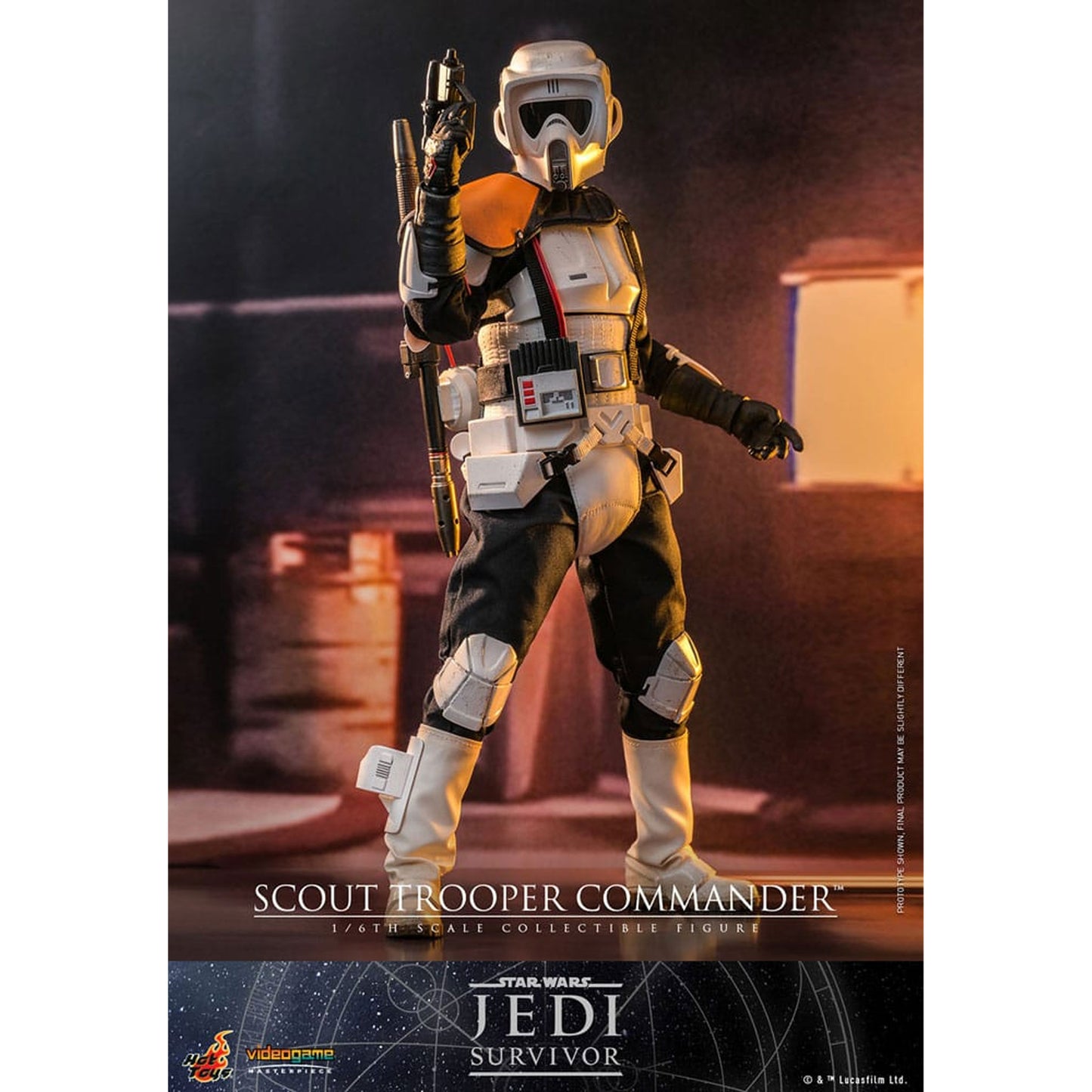 Star Wars: Jedi Survivor Videogame Masterpiece 1/6 Scout Trooper Commander