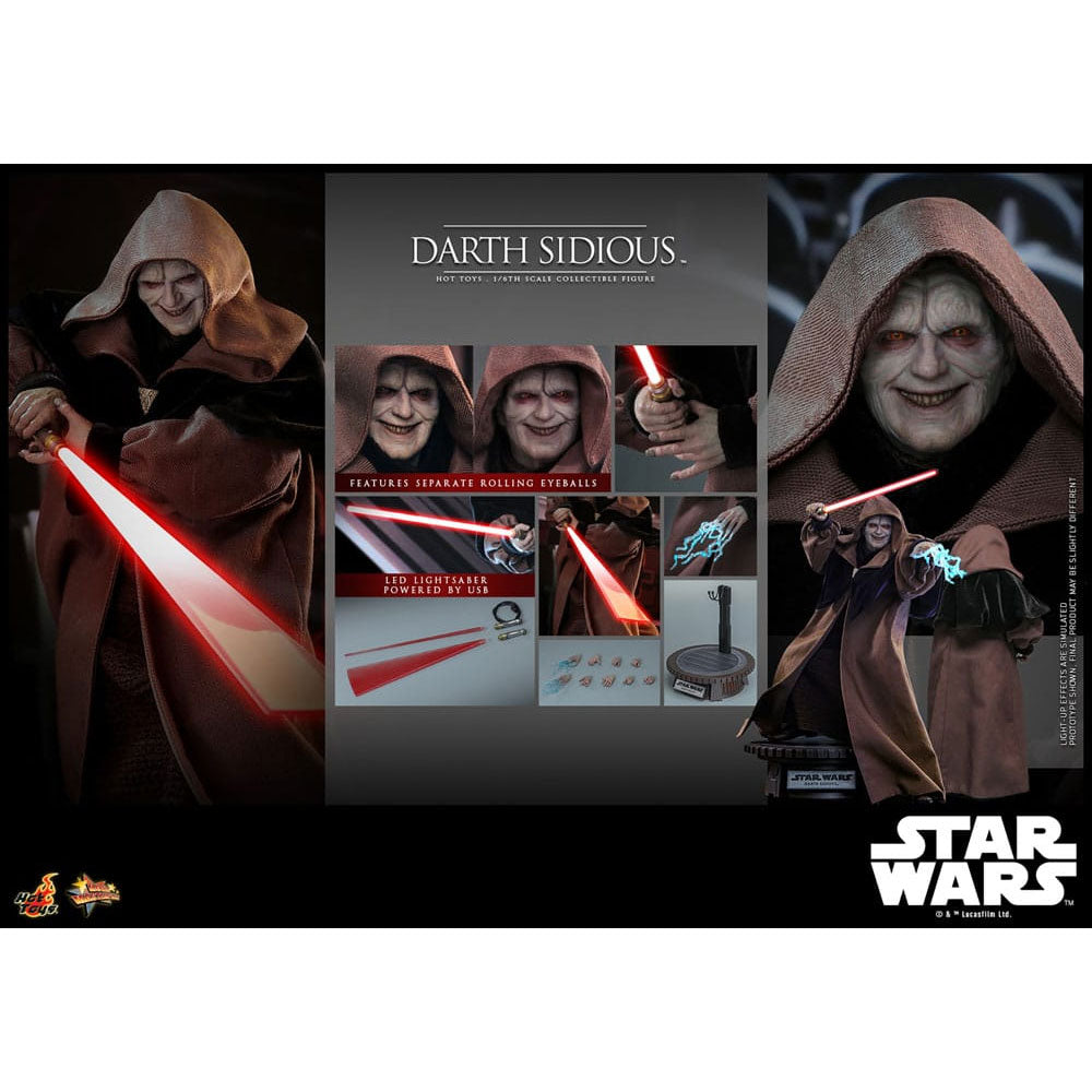 Star Wars Movie Masterpiece 1/6 Darth Sidious