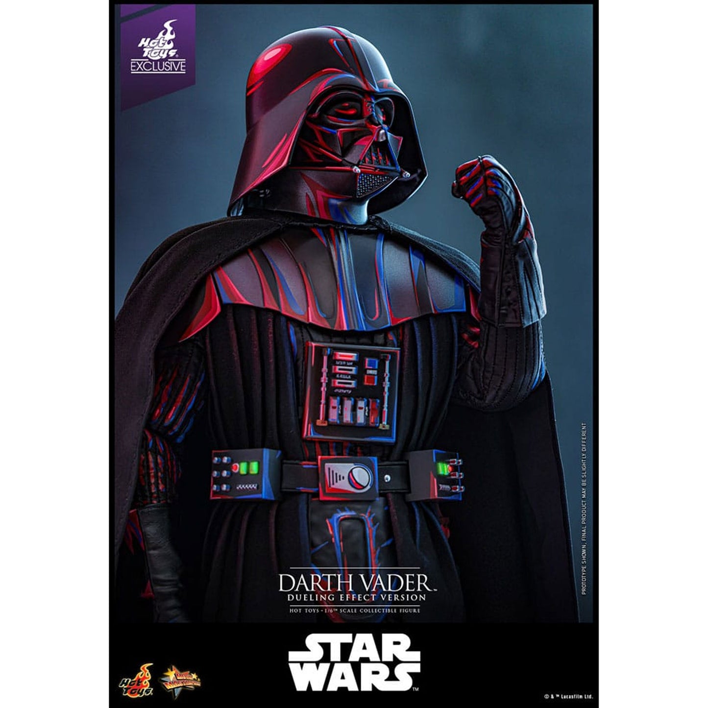 Star Wars Movie Masterpiece Action Figure 1/6 Darth Vader (Dueling Effect Version) Hot Toys Exclusive