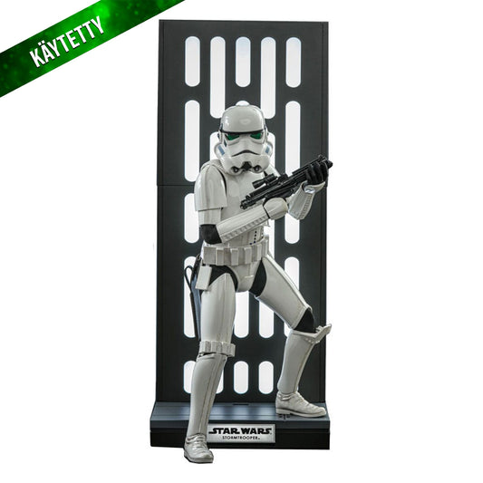 Käytetty Star Wars Movie Masterpiece Action Figure 1/6 Stormtrooper with Death Star Environment