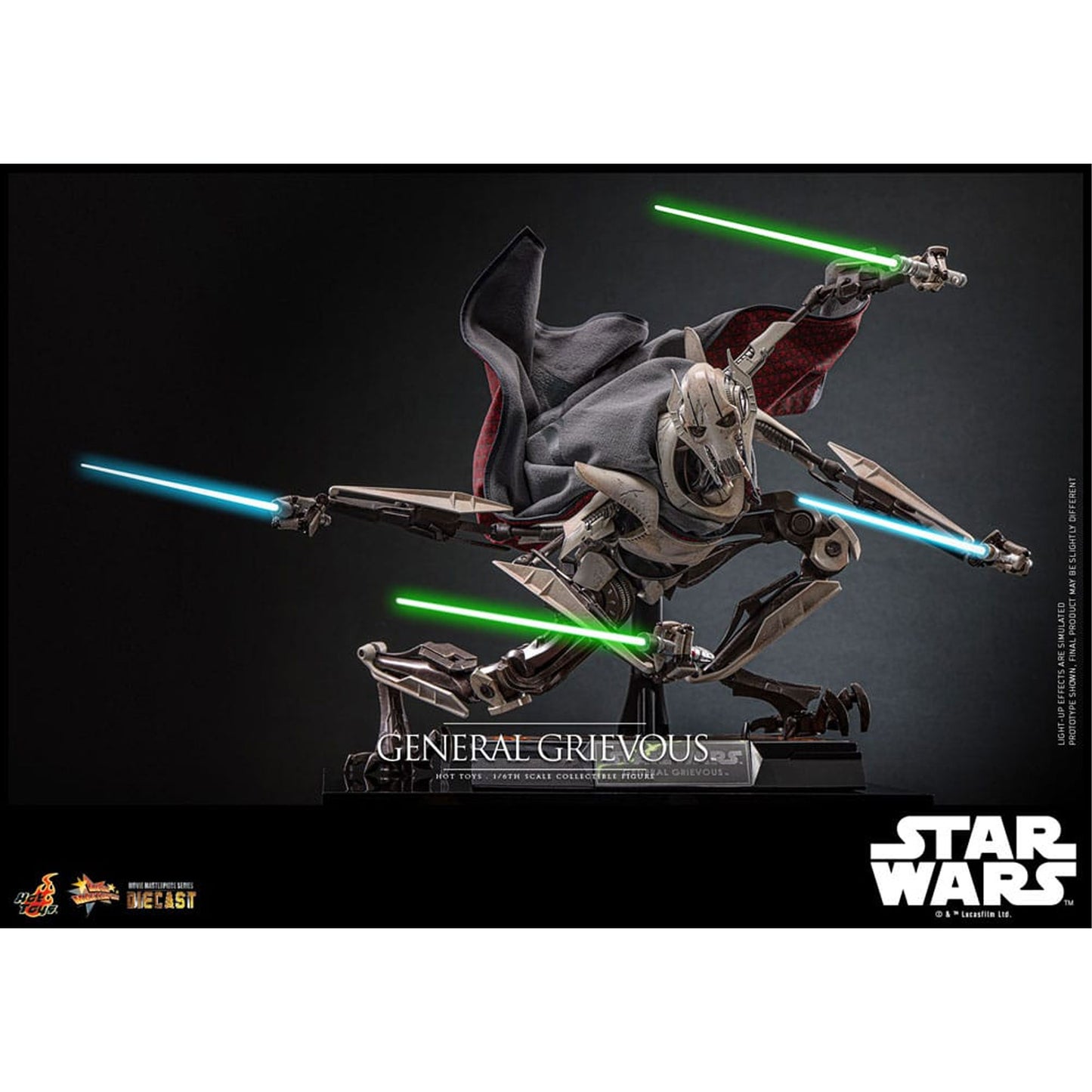 Star Wars Movie Masterpiece Diecast 1/6 General Grievous