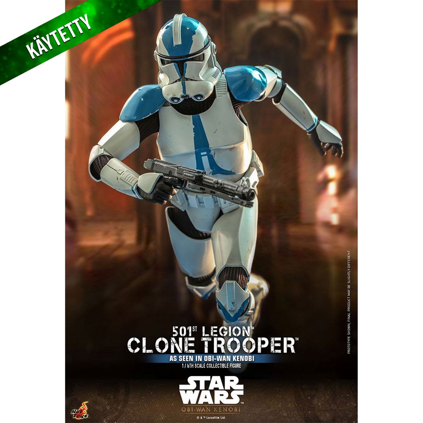 Käytetty Star Wars: Obi-Wan Kenobi 1/6 501st Legion Clone Trooper