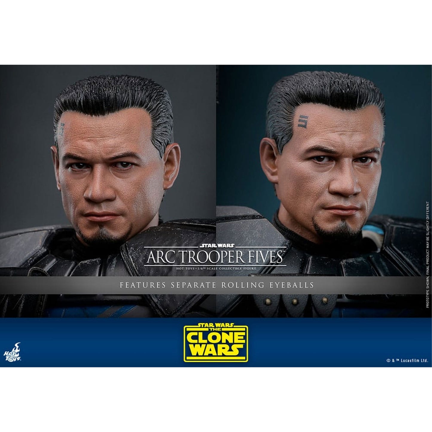 Star Wars: The Clone Wars 1/6 Arc Trooper Fives