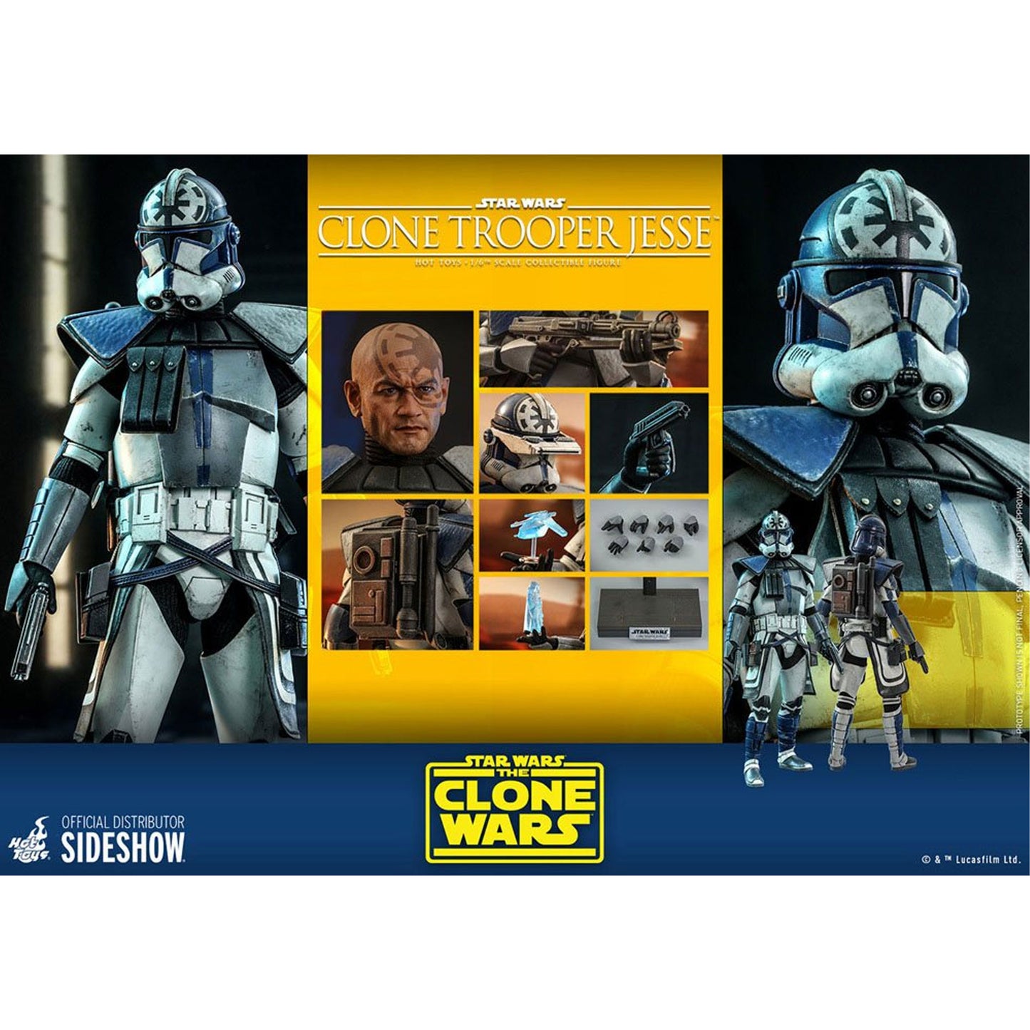 Star Wars The Clone Wars 1/6 Clone Trooper Jesse