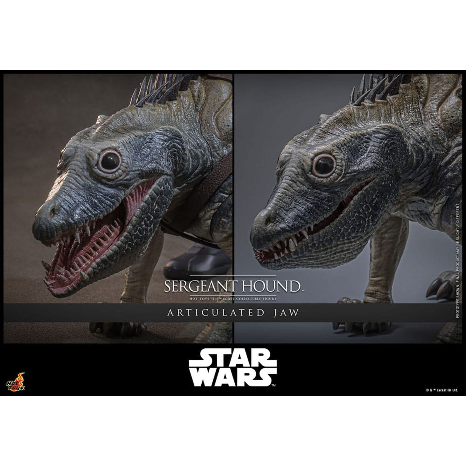 Star Wars: The Clone Wars 1/6 Sergeant Hound -Action Figuuri