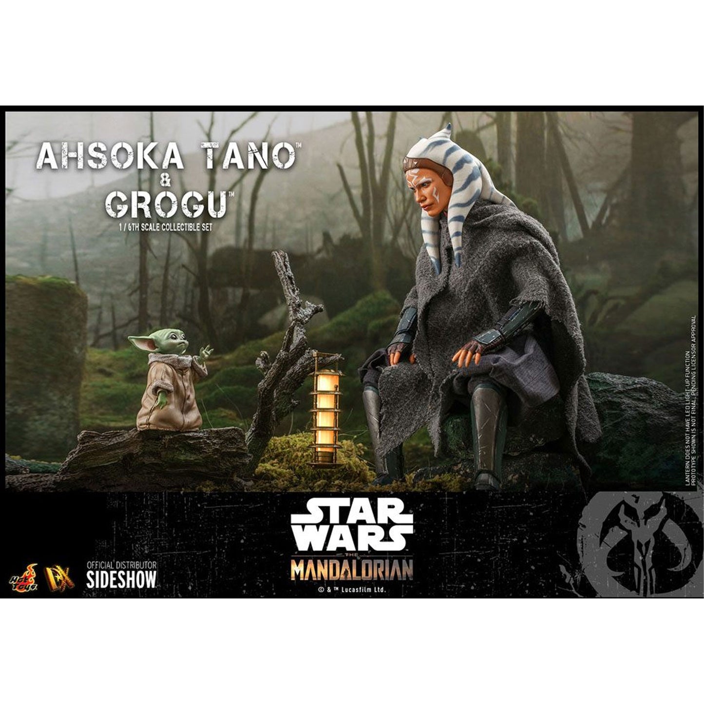 Star Wars The Mandalorian 2-Pack 1/6 Ahsoka Tano & Grogu