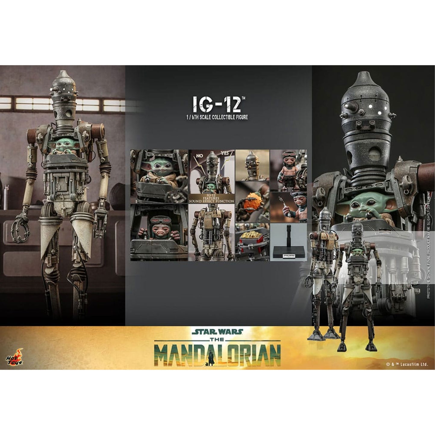 Star Wars: The Mandalorian 1/6 IG-12