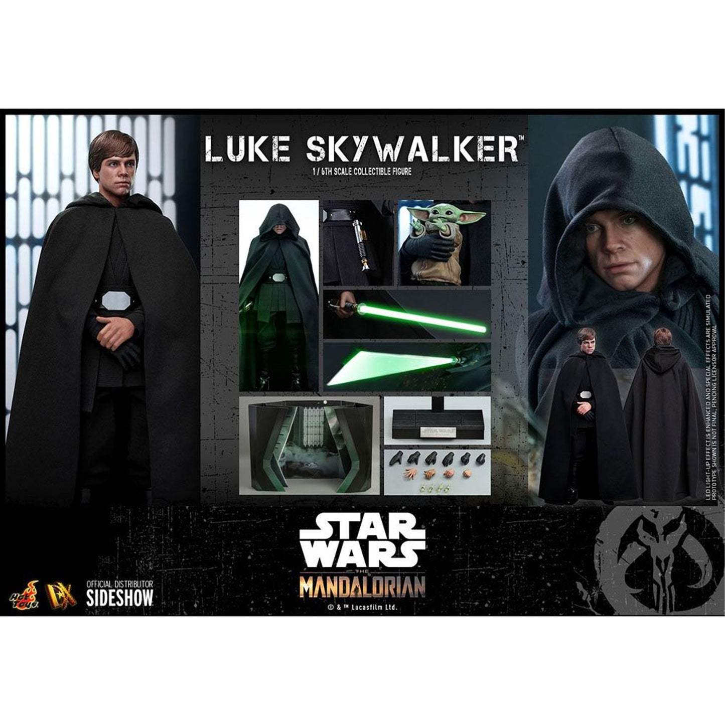 Star Wars The Mandalorian 1/6 Luke Skywalker