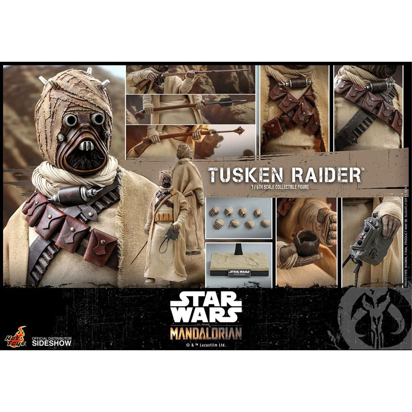 Star Wars The Mandalorian 1/6 Tusken Raider