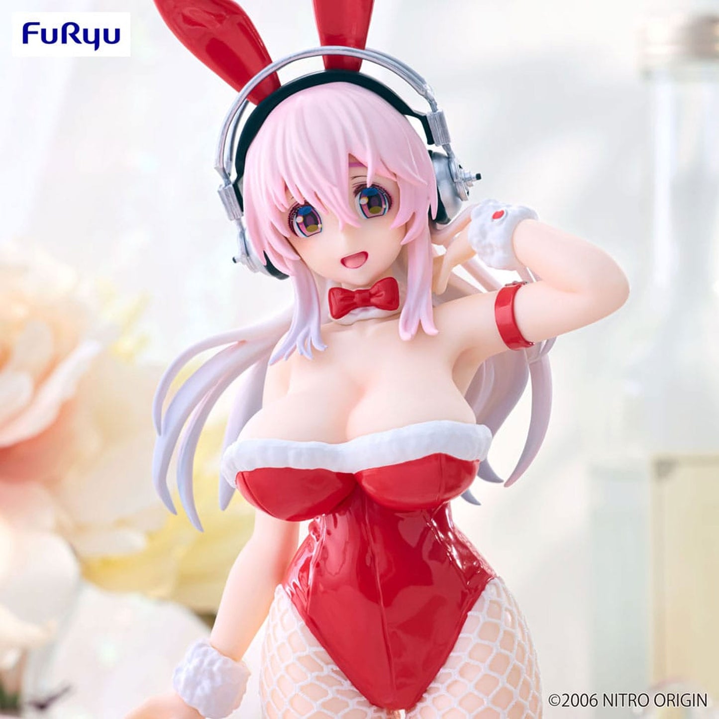 Super Sonico BiCute Bunnies Red Color Ver. -Figuuri