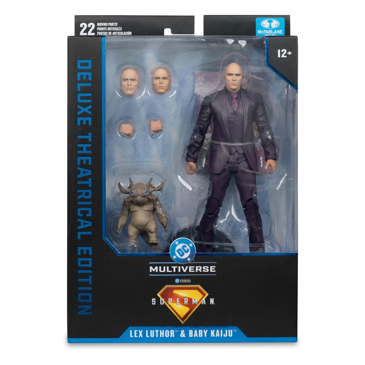 Superman (2025) DC Multiverse Deluxe Action Figure Lex Luthor with Baby Kaiju (Deluxe Theatrical Edition)