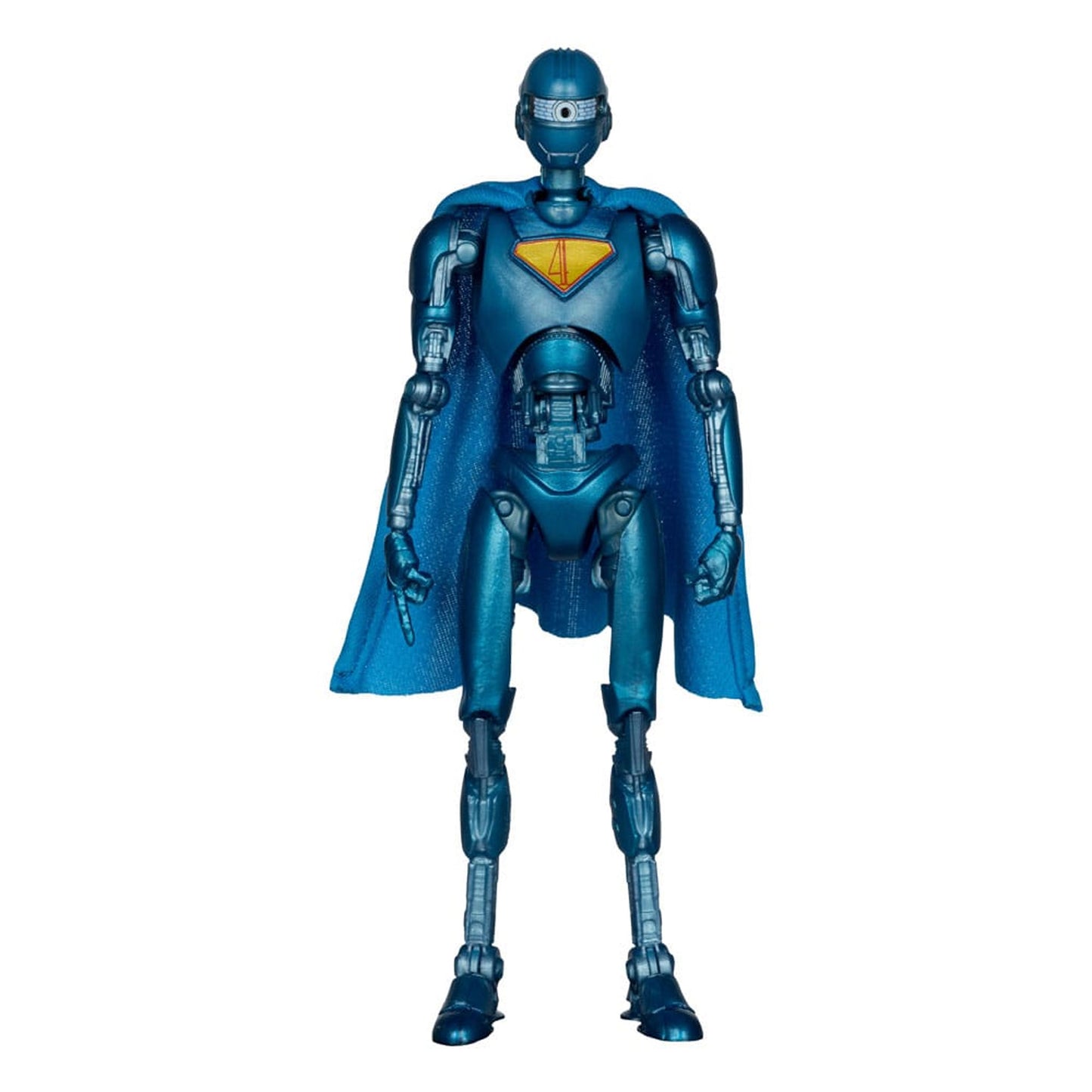 Superman (2025) DC Multiverse Deluxe Action Figure Superman Robot (Red Platinum Edition)