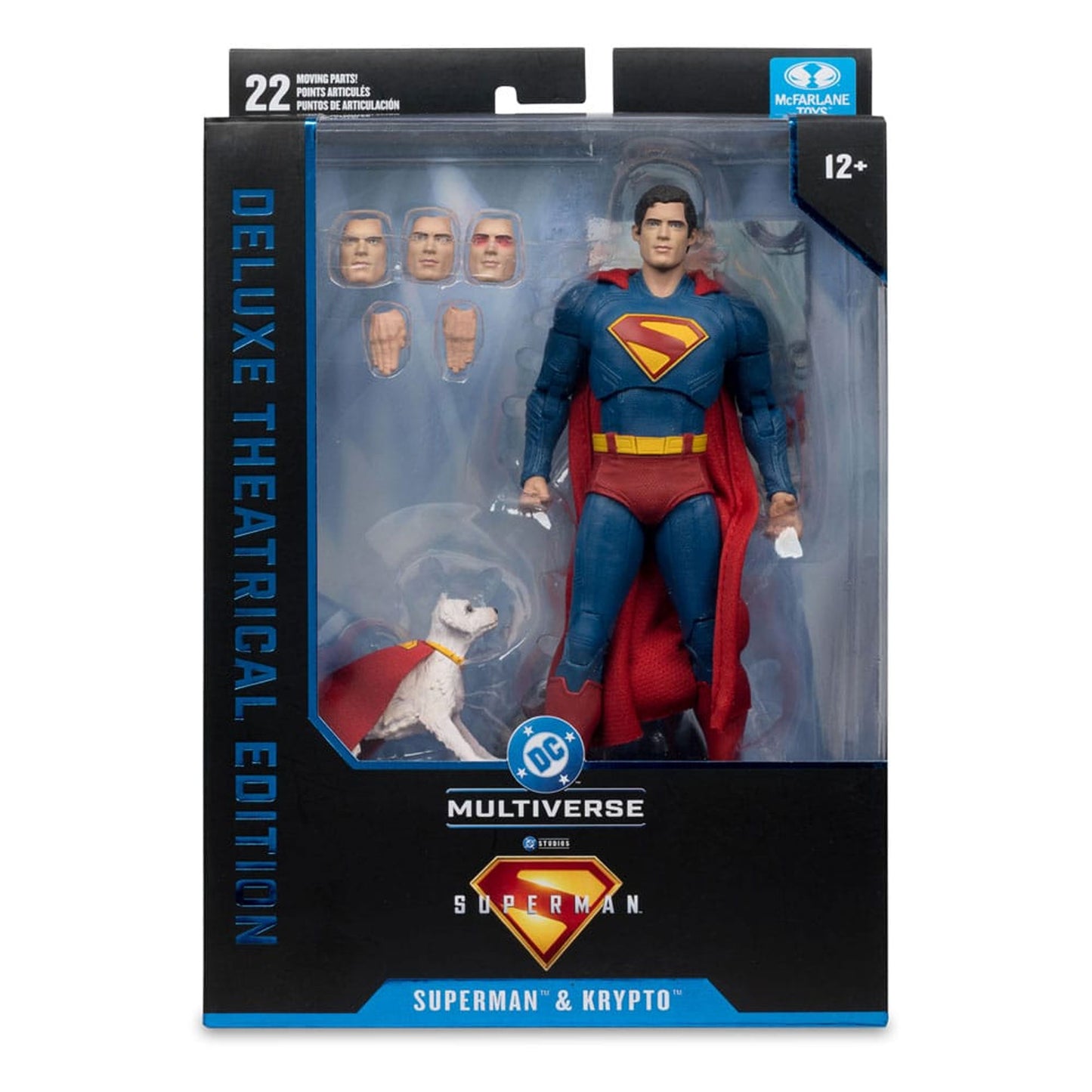 Superman (2025) DC Multiverse Deluxe Action Figure Superman with Krypto the Super Dog