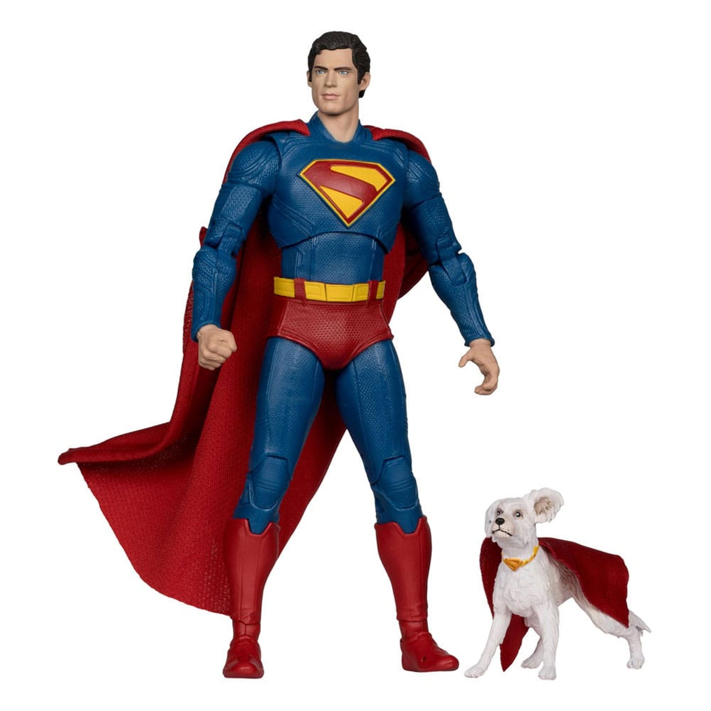 Superman (2025) DC Multiverse Deluxe Action Figure Superman with Krypto the Super Dog
