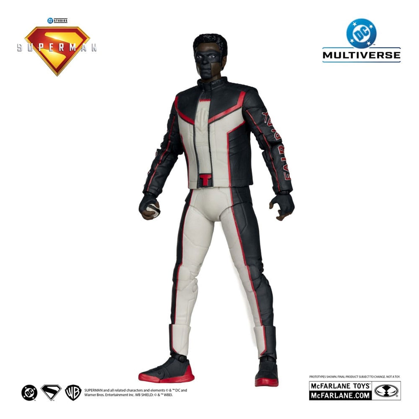 Superman (2025) DC Multiverse Deluxe Theatrical Edition Action Figure Mr. Terrific (Red Platinum Edition)