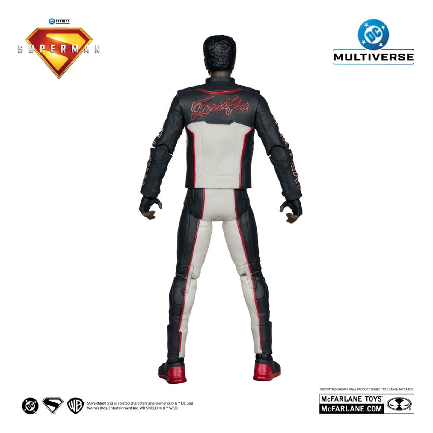 Superman (2025) DC Multiverse Deluxe Theatrical Edition Action Figure Mr. Terrific (Red Platinum Edition)