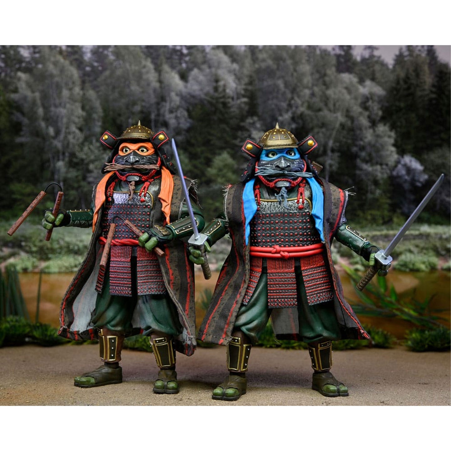 Teenage Mutant Ninja Turtles III Action Figure 2-Pack Leonardo & Michelangelo