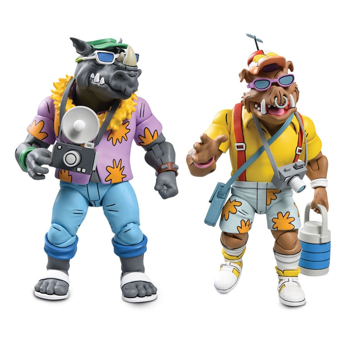 Teenage Mutant Ninja Turtles (Cartoon 1980) 2-Pack Vacation Bebop and Rocksteady