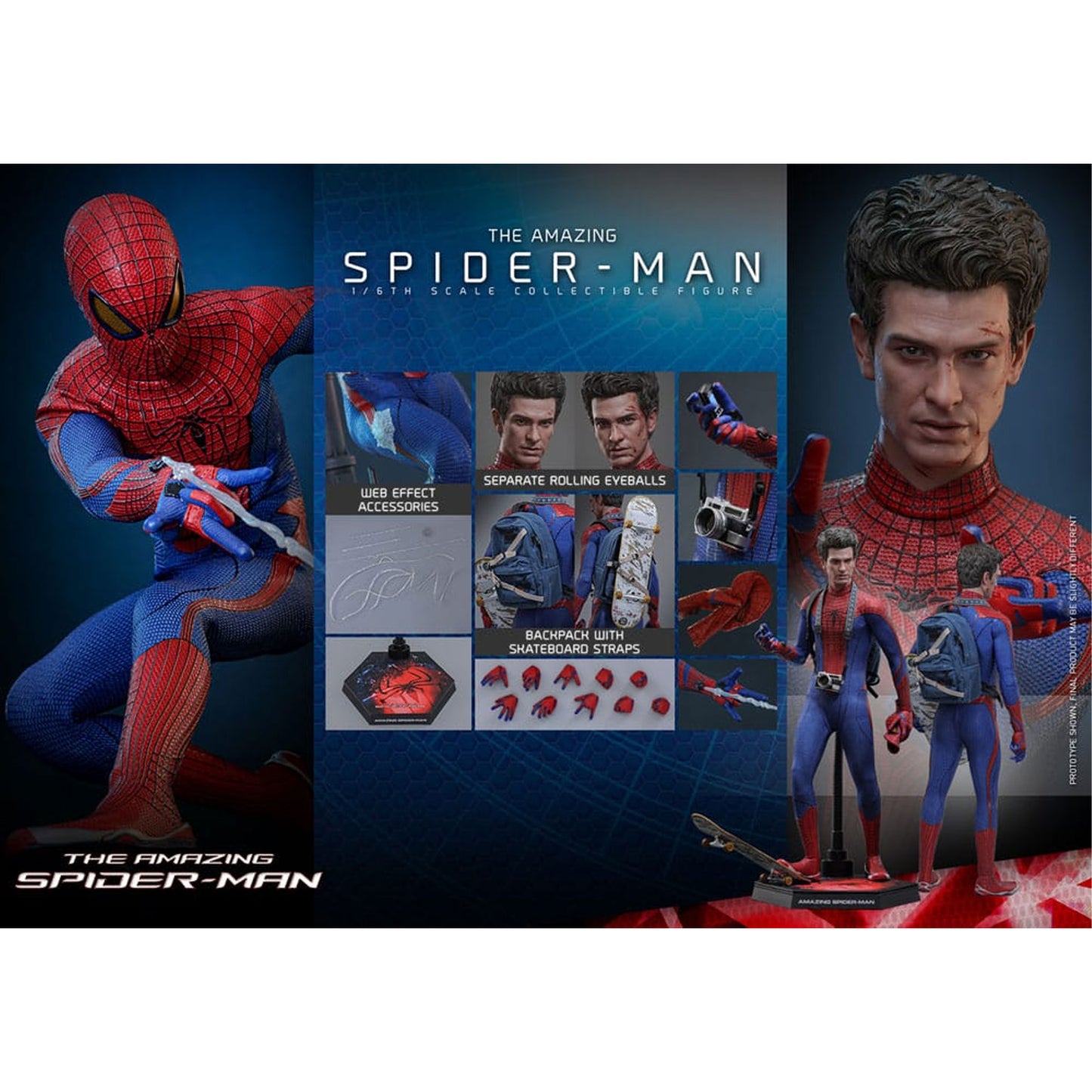 The Amazing Spider-Man Movie Masterpiece 1/6 Spider-Man
