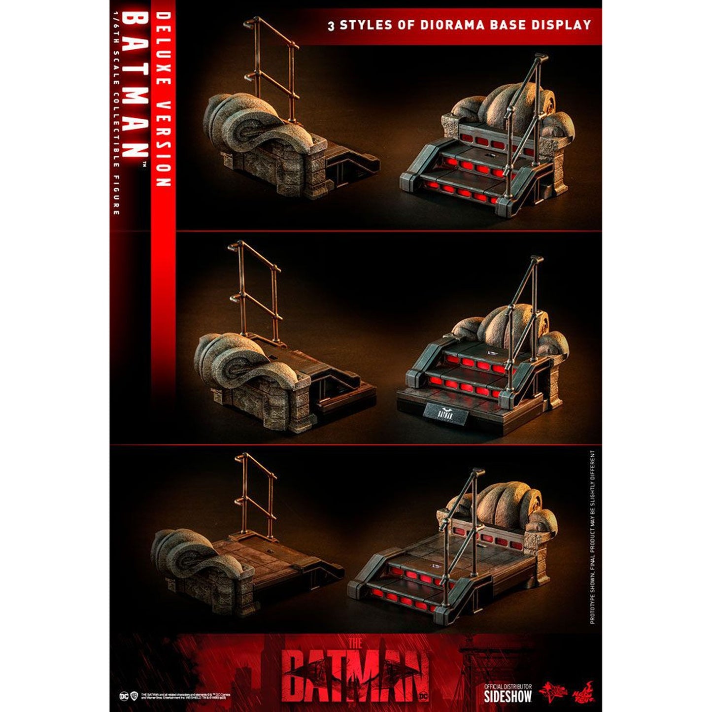 The Batman Movie Masterpiece 1/6 Batman Deluxe Version