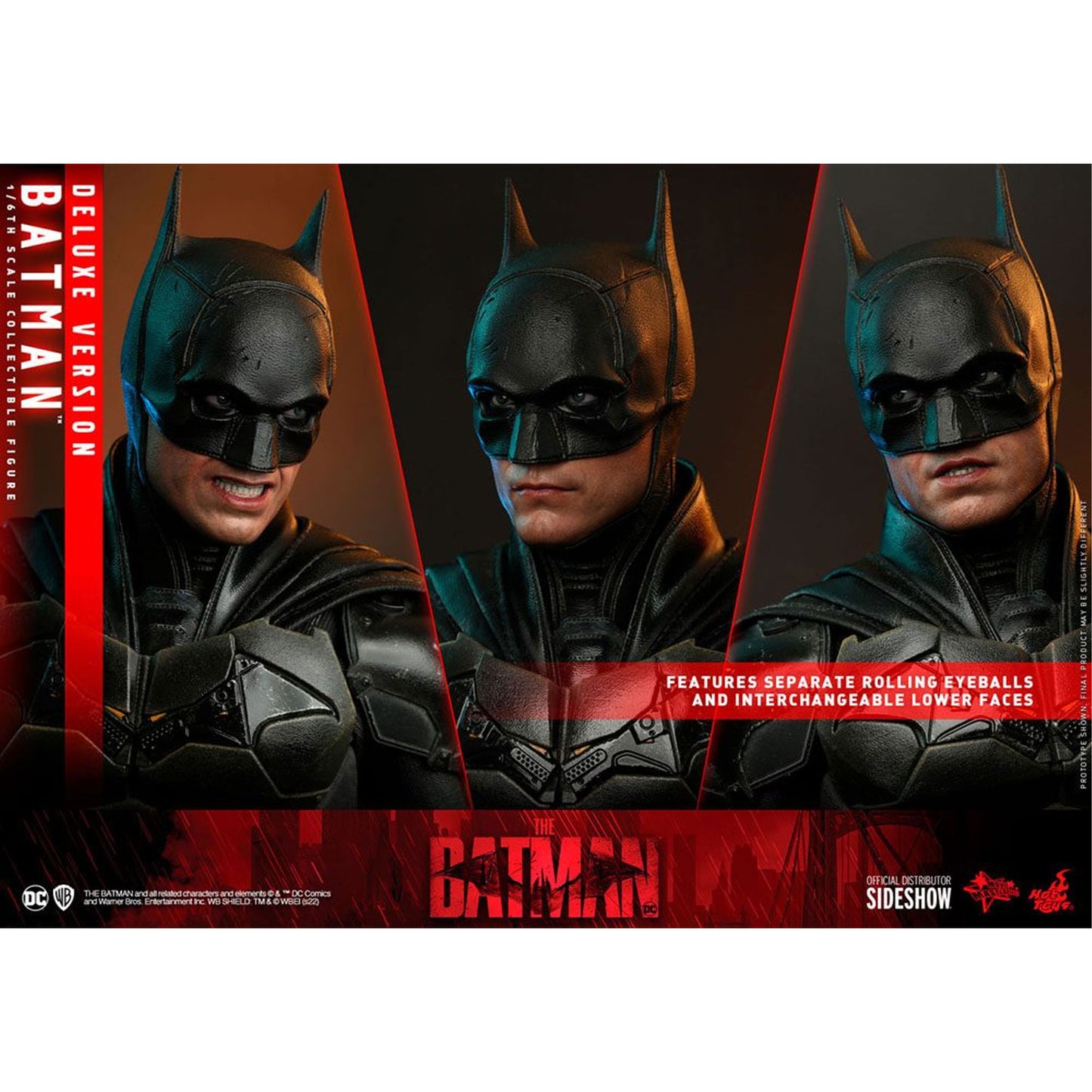 The Batman Movie Masterpiece 1/6 Batman Deluxe Version