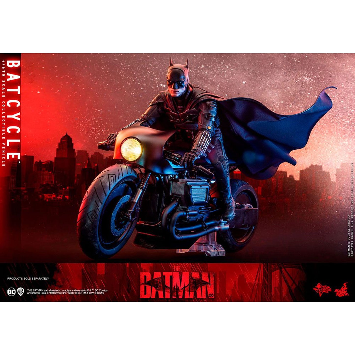 The Batman Movie Masterpiece Vehicle 1/6 Batcycle