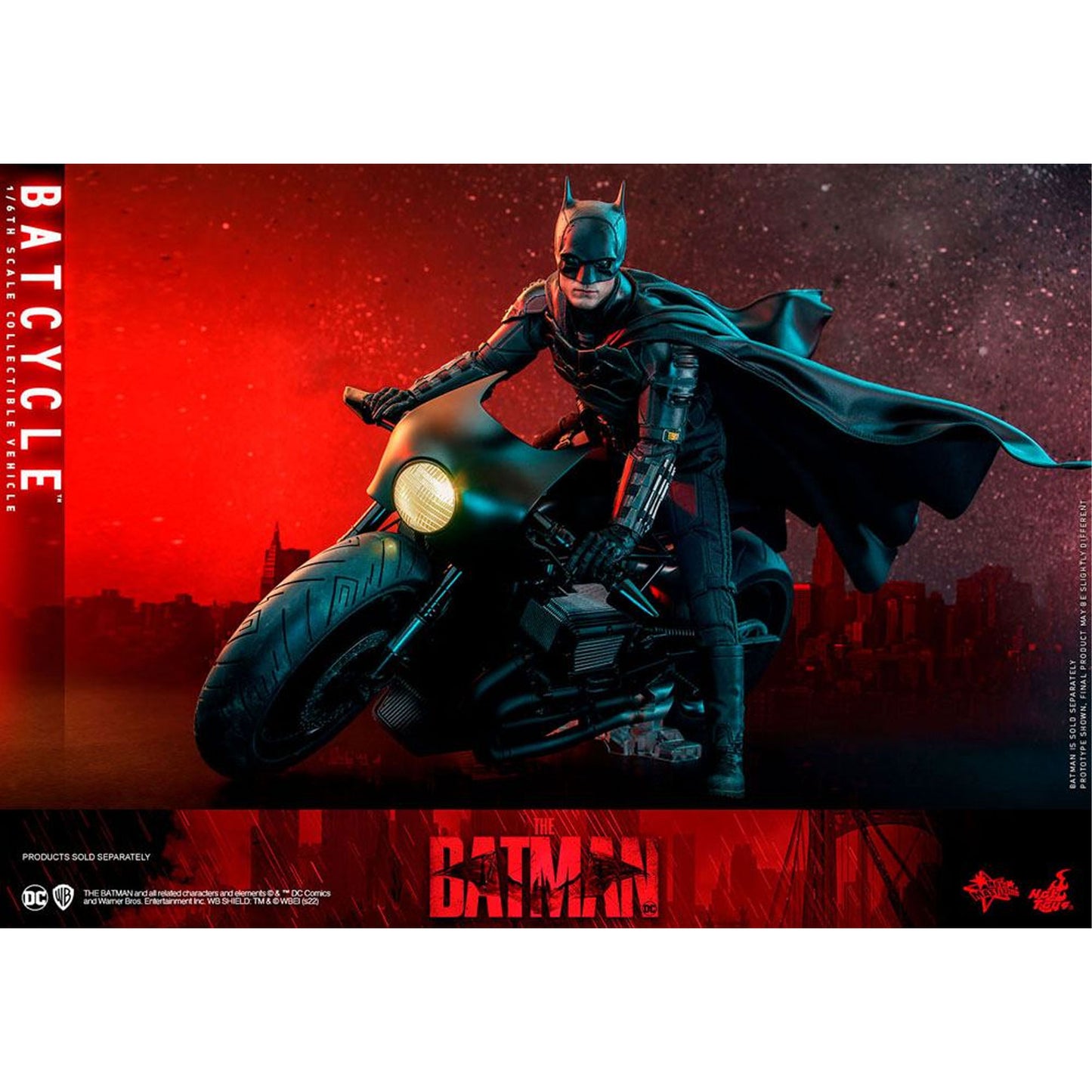 The Batman Movie Masterpiece Vehicle 1/6 Batcycle
