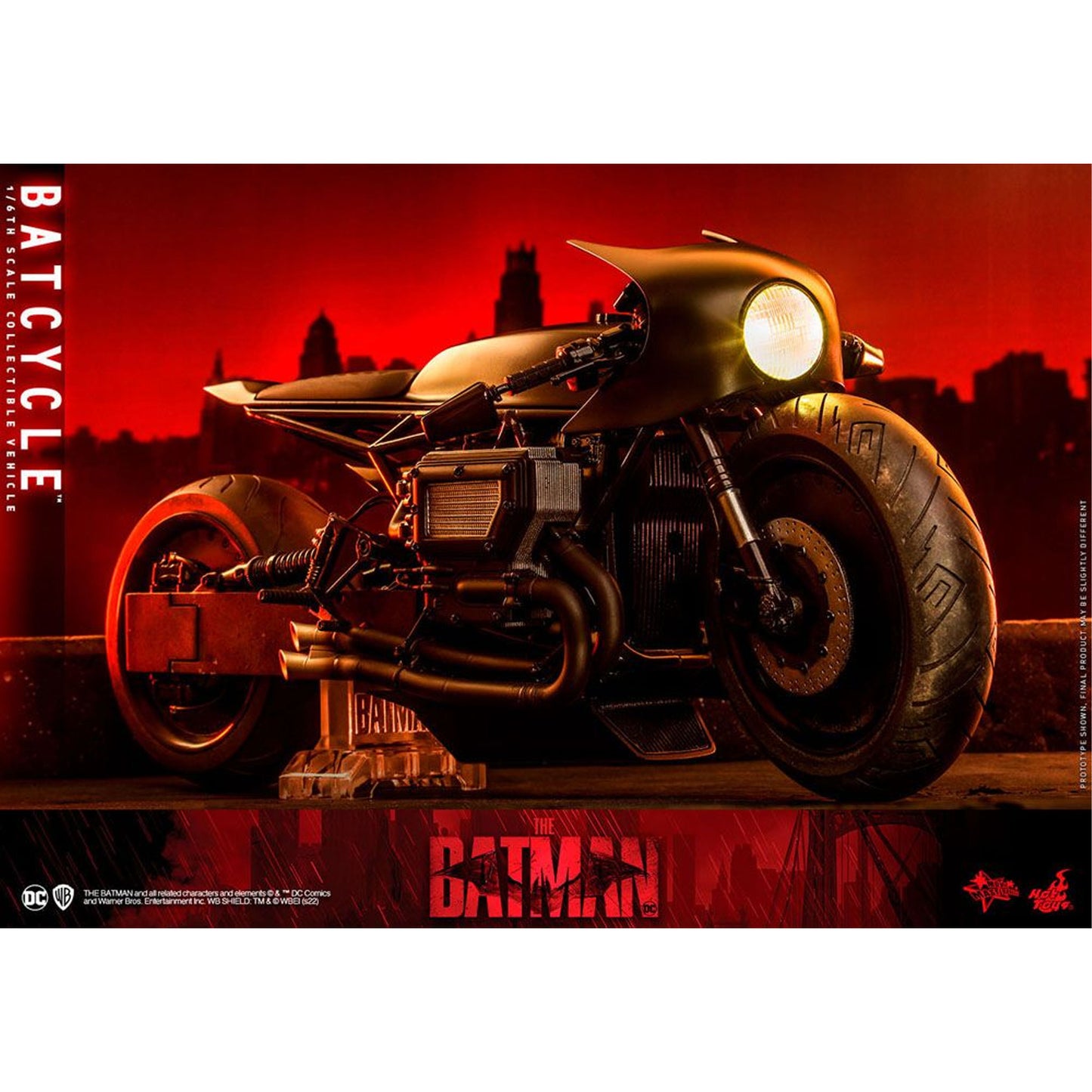 The Batman Movie Masterpiece Vehicle 1/6 Batcycle