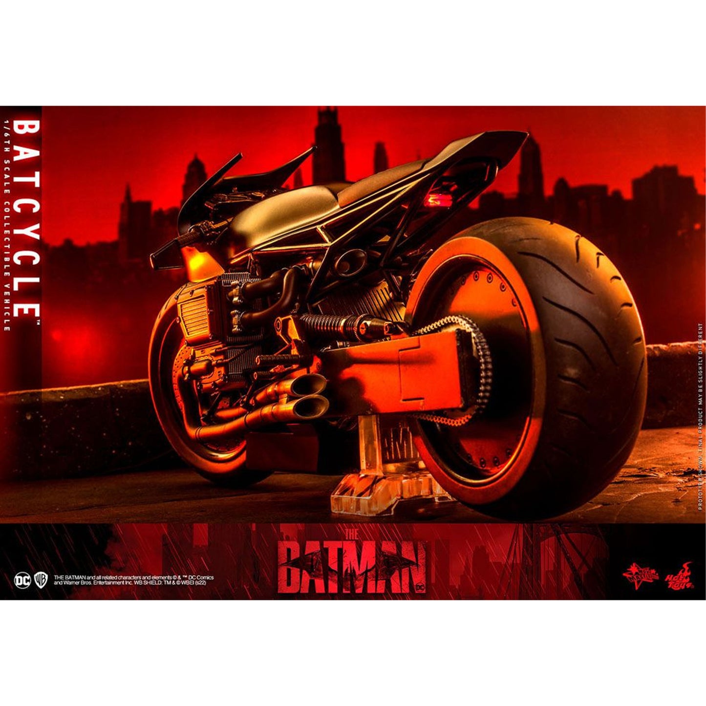 The Batman Movie Masterpiece Vehicle 1/6 Batcycle