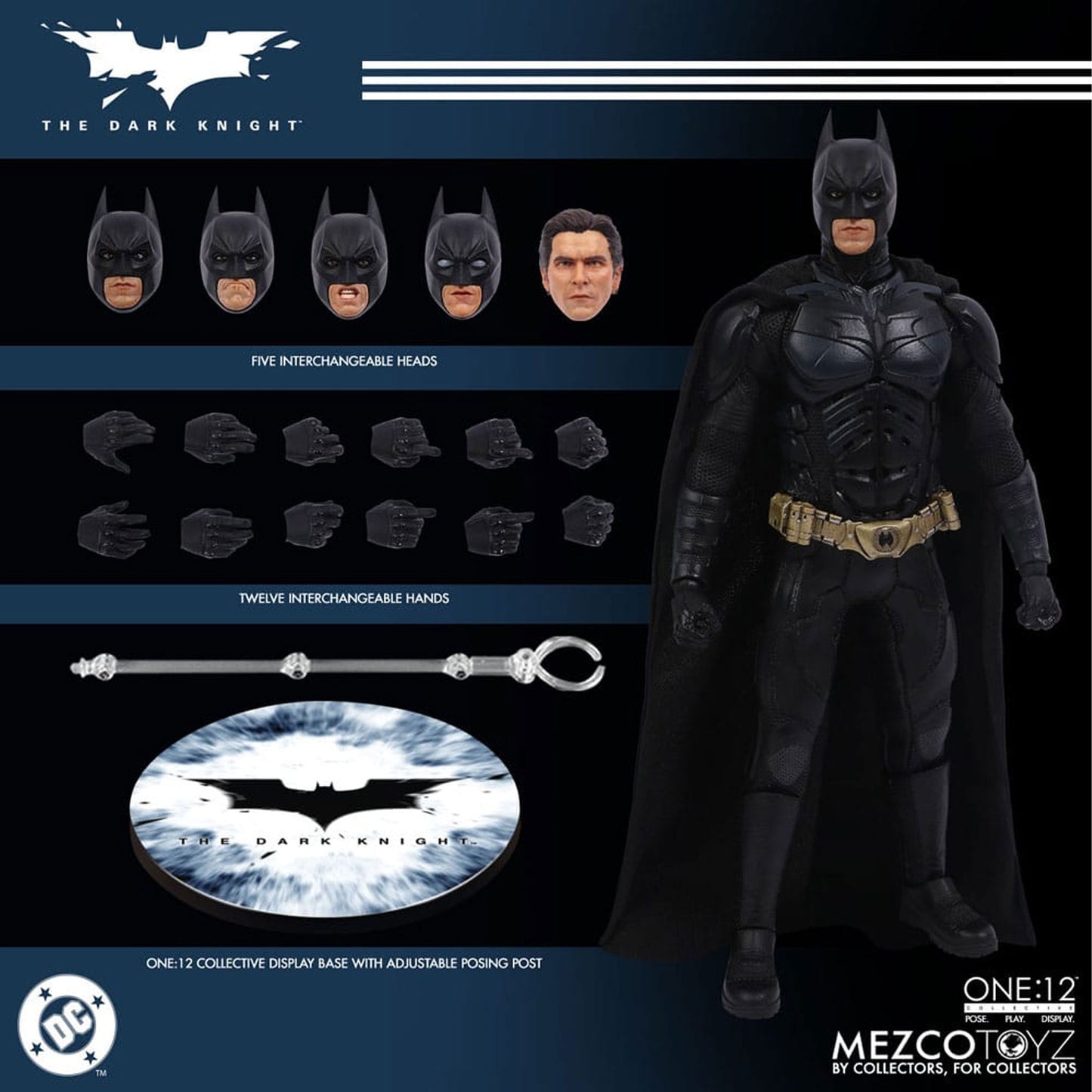 The Dark Knight Action Figure 1/12 Batman
