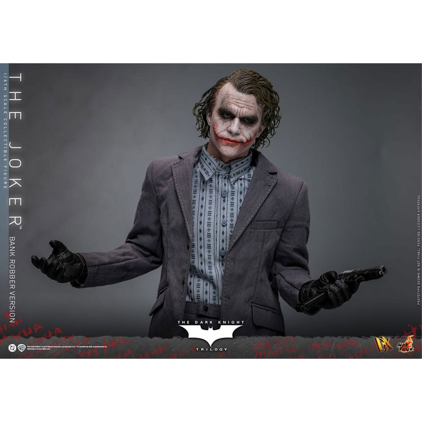 The Dark Knight DX Action Figure 1/6 The Joker (Bank Robber Version)