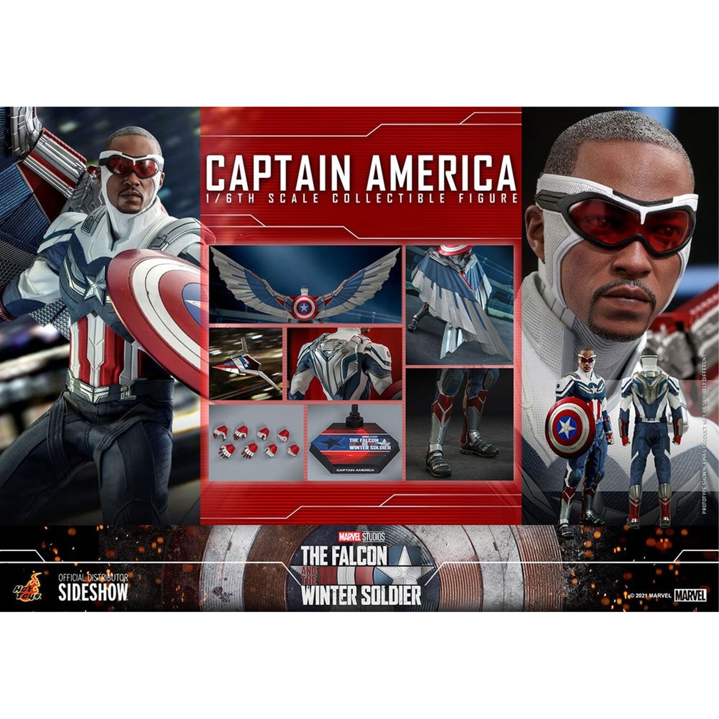 The Falcon and The Winter Soldier 1/6 Captain America