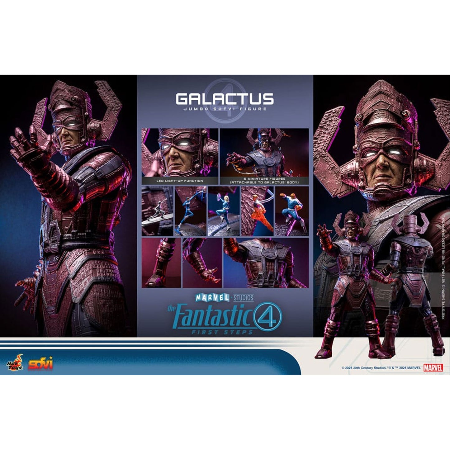 The Fantastic Four: First Steps Jumbo Sofvi Masterpiece Vinyl Figure Galactus
