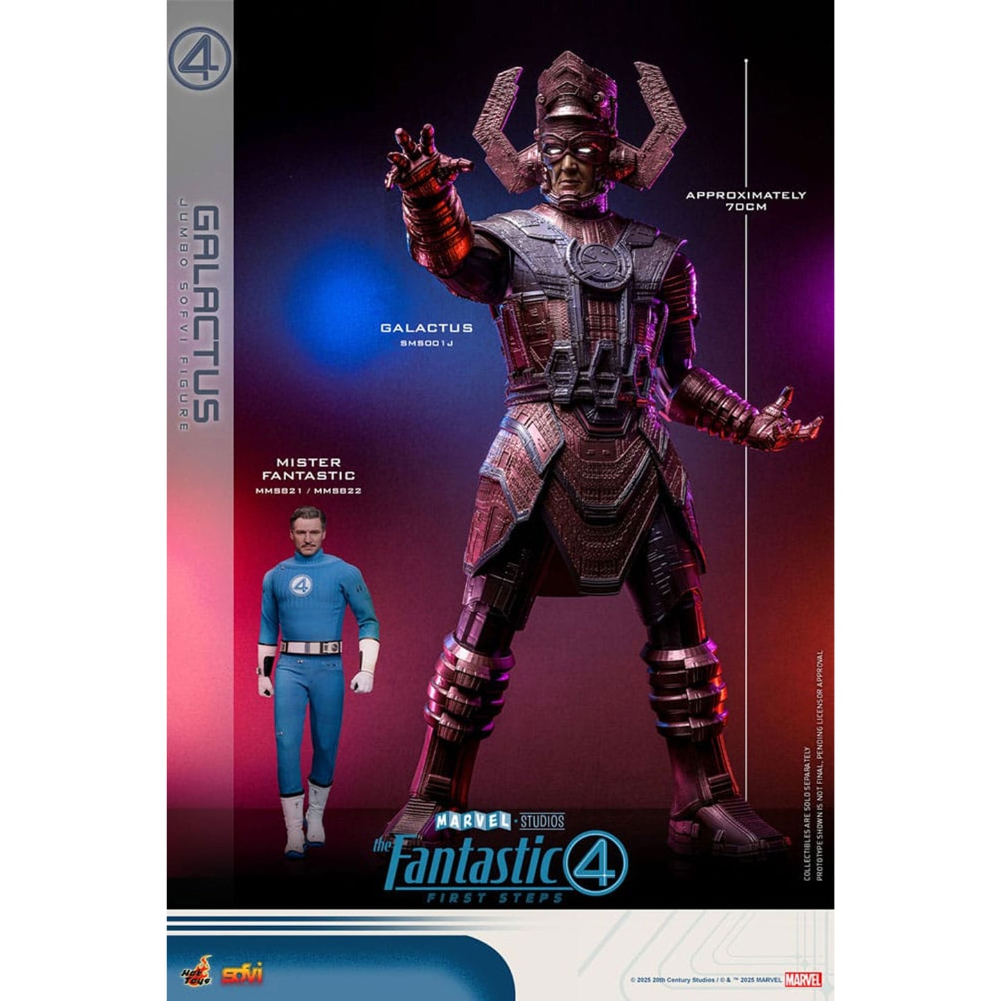 The Fantastic Four: First Steps Jumbo Sofvi Masterpiece Vinyl Figure Galactus