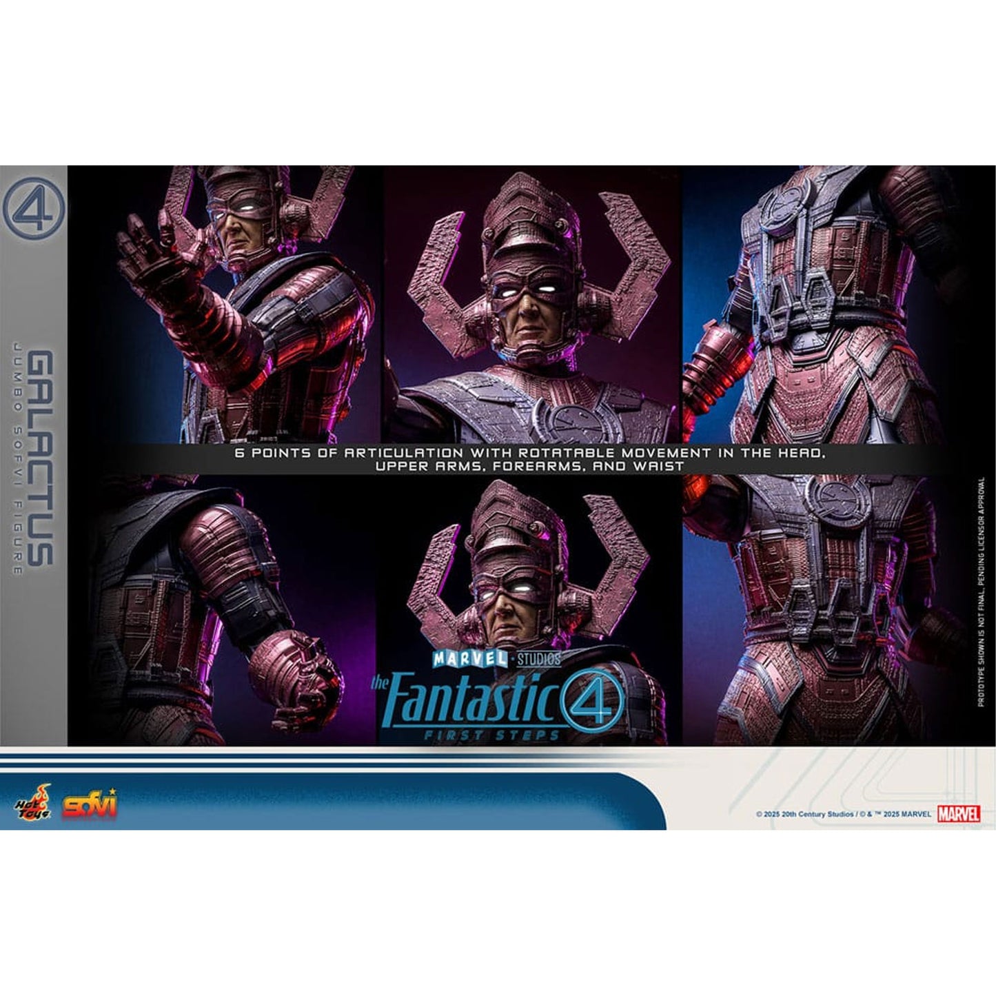 The Fantastic Four: First Steps Jumbo Sofvi Masterpiece Vinyl Figure Galactus