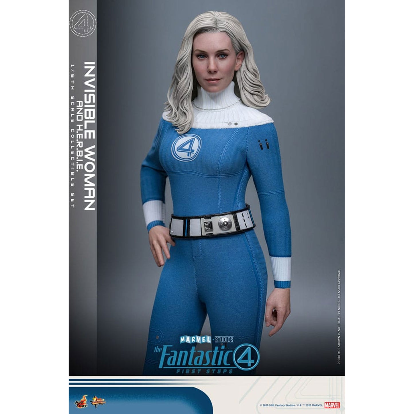 The Fantastic Four: First Steps Movie Masterpiece Action Figure 2-Pack 1/6 Invisible Woman & H.E.R.B.I.E.