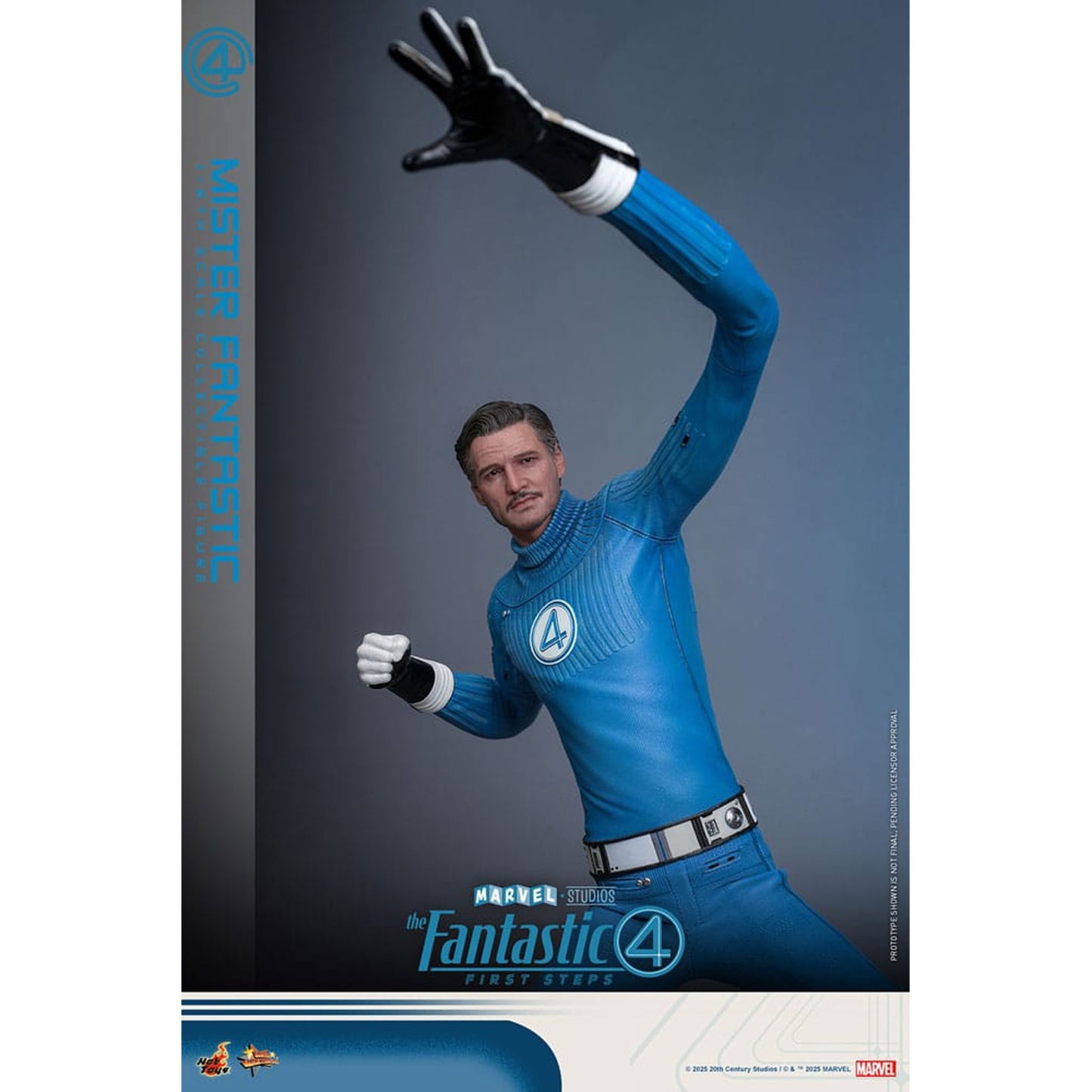 The Fantastic Four: First Steps Movie Masterpiece Action Figure 1/6 Mister Fantastic
