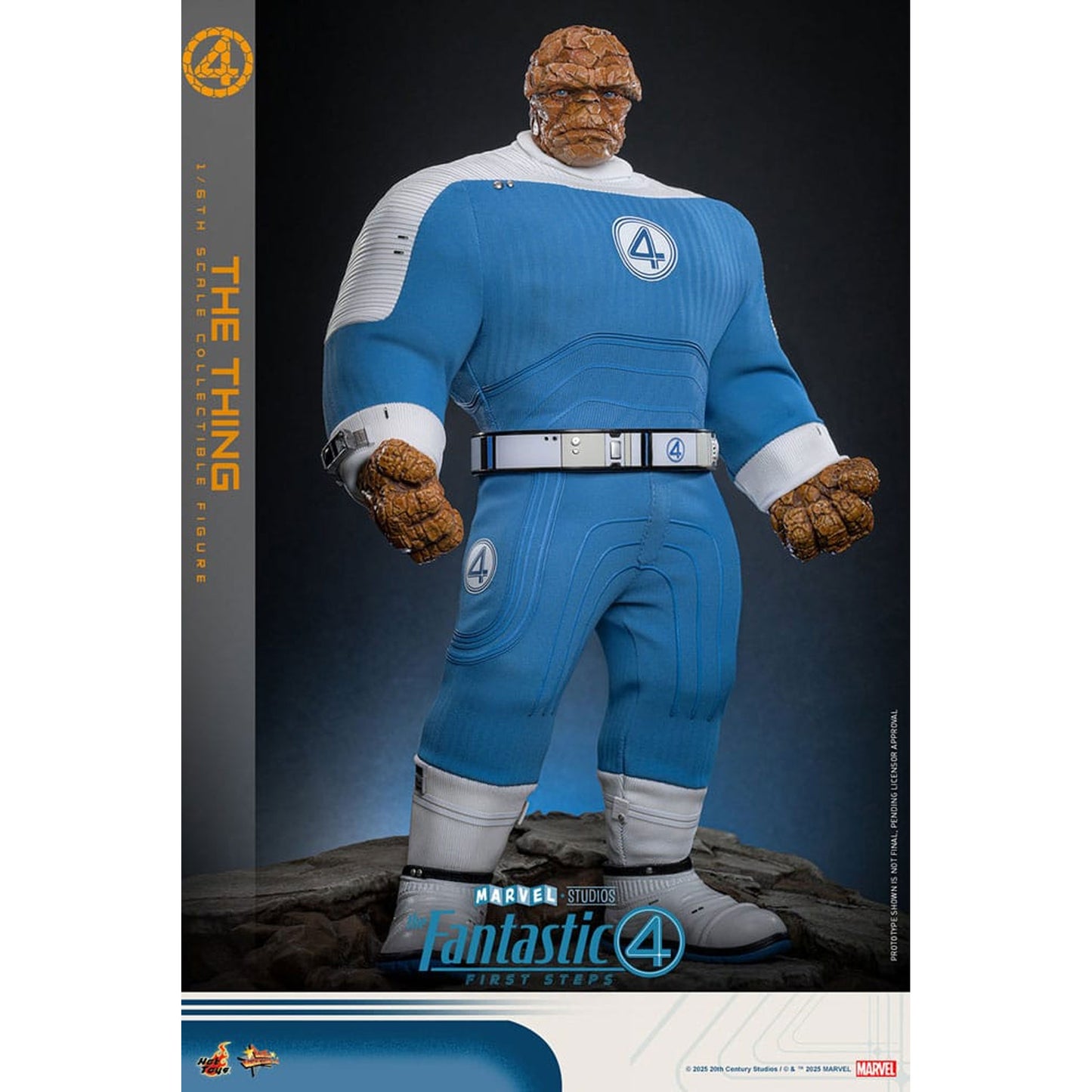 The Fantastic Four: First Steps Movie Masterpiece Action Figure 1/6 The Thing