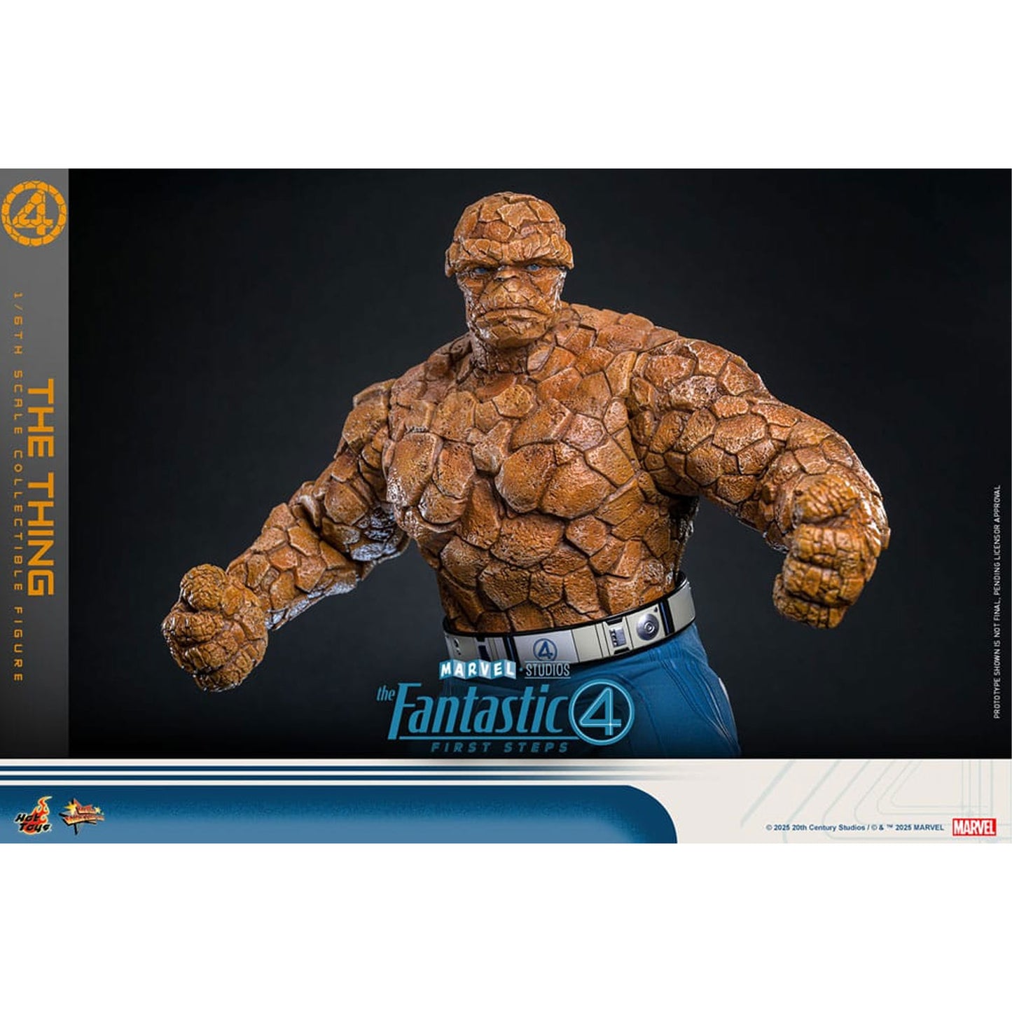 The Fantastic Four: First Steps Movie Masterpiece Action Figure 1/6 The Thing