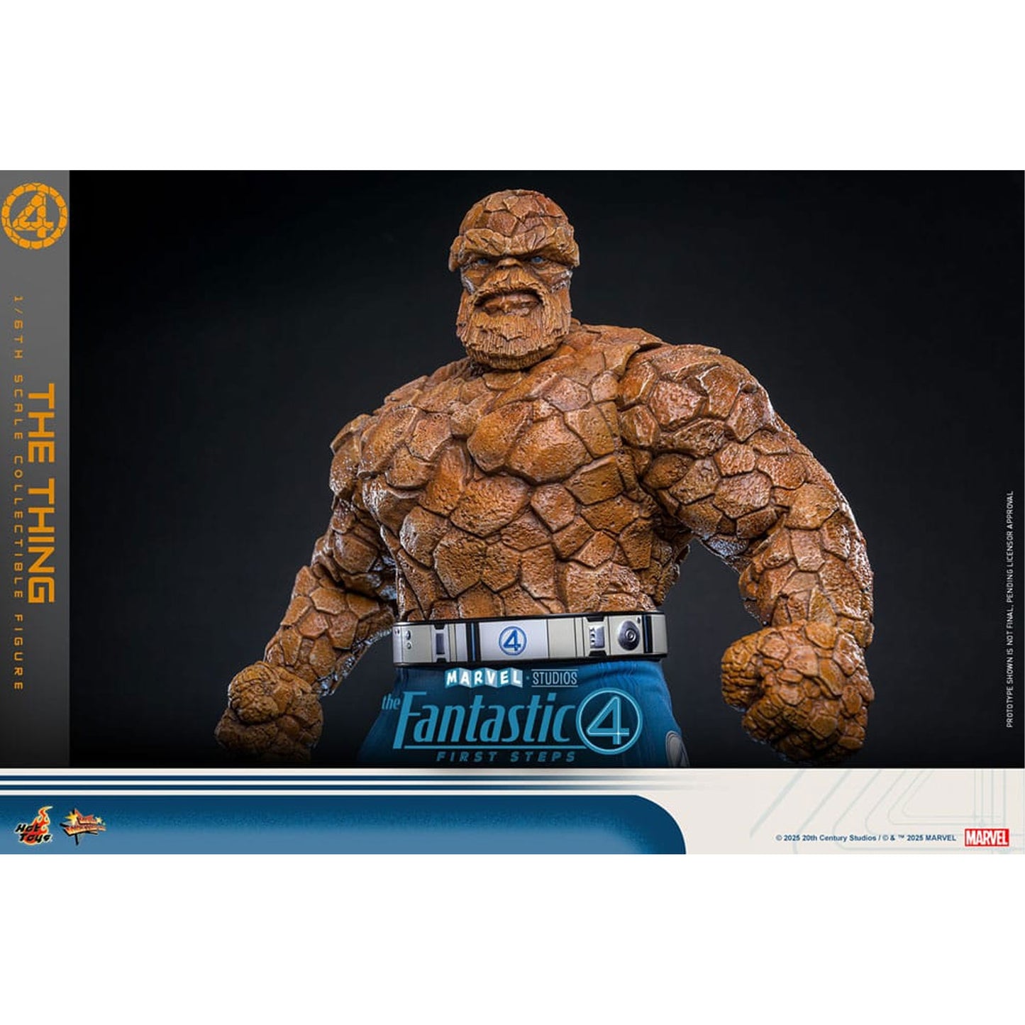 The Fantastic Four: First Steps Movie Masterpiece Action Figure 1/6 The Thing